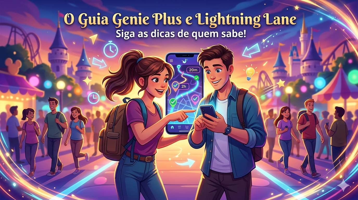 Guia Genie Plus e Lightning Lane